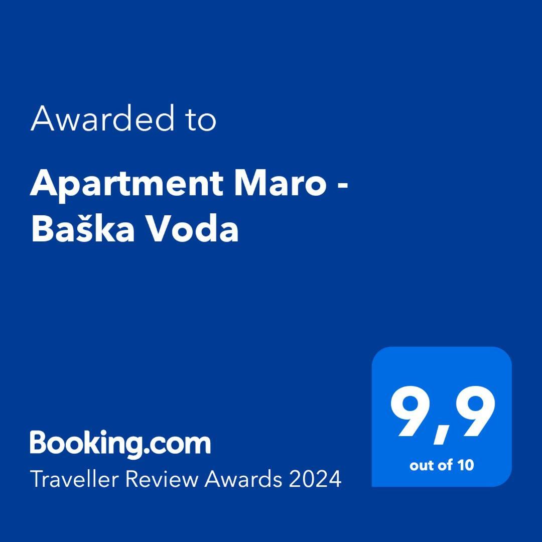 Apartment Maro - Baška Voda Exteriör bild